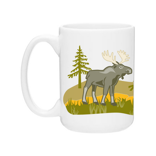 Ceramic Coffee Mugs | Moose Wrap