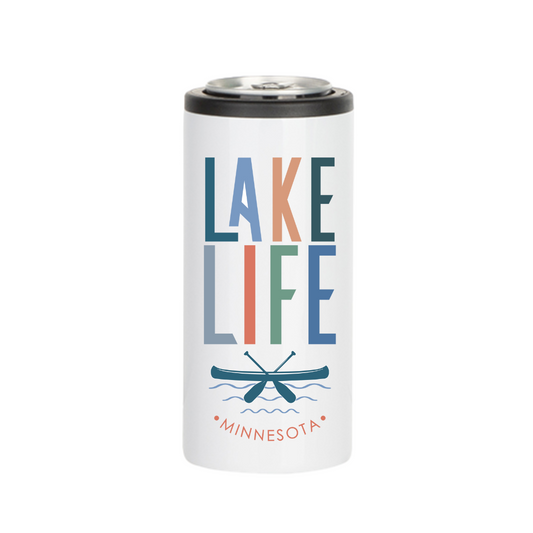 Insulated Skinny Cooler | Lake Life Canoe Minnesota