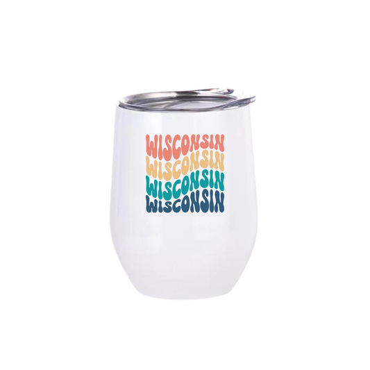 Wine Tumbler | Groovy Wisconsin