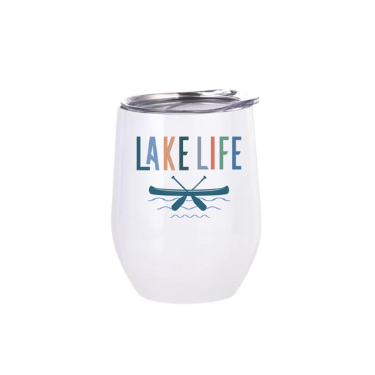 Wine Tumbler | Lake Life Canoe