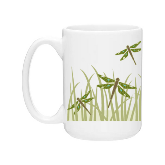 Ceramic Coffee Mugs | Dragonfly Wrap