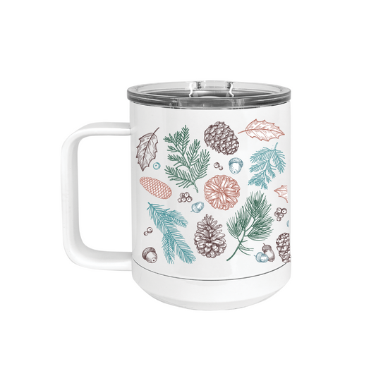 Insulated Camp Mug | Forest Floor Wrap