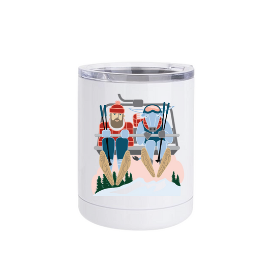 Short Tumbler | Ski Lift Paul Bunyan + Babe