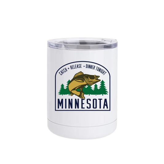 Short Tumbler | MN Walleye Badge