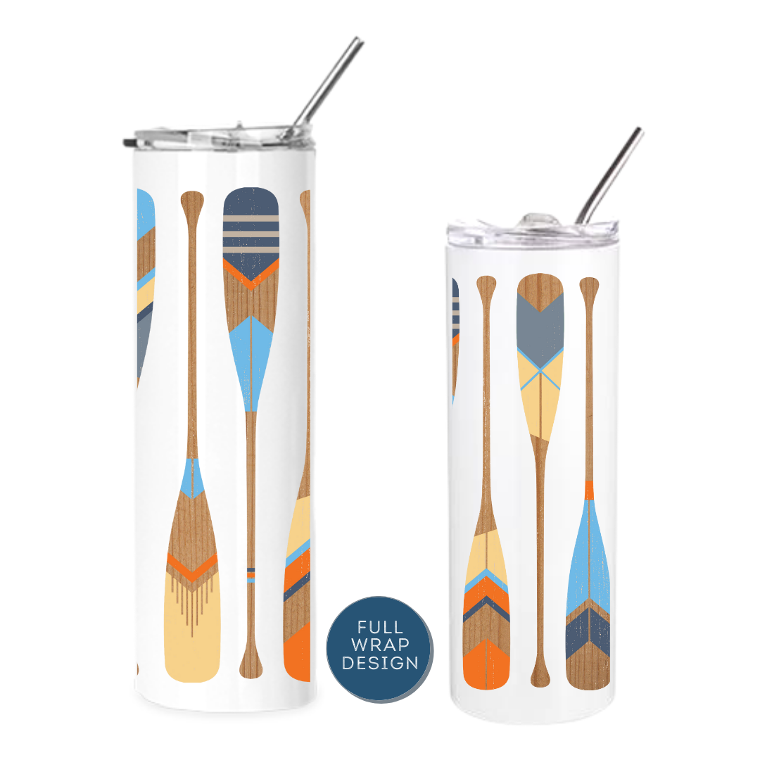 Painted Paddles Insulated Drinkware