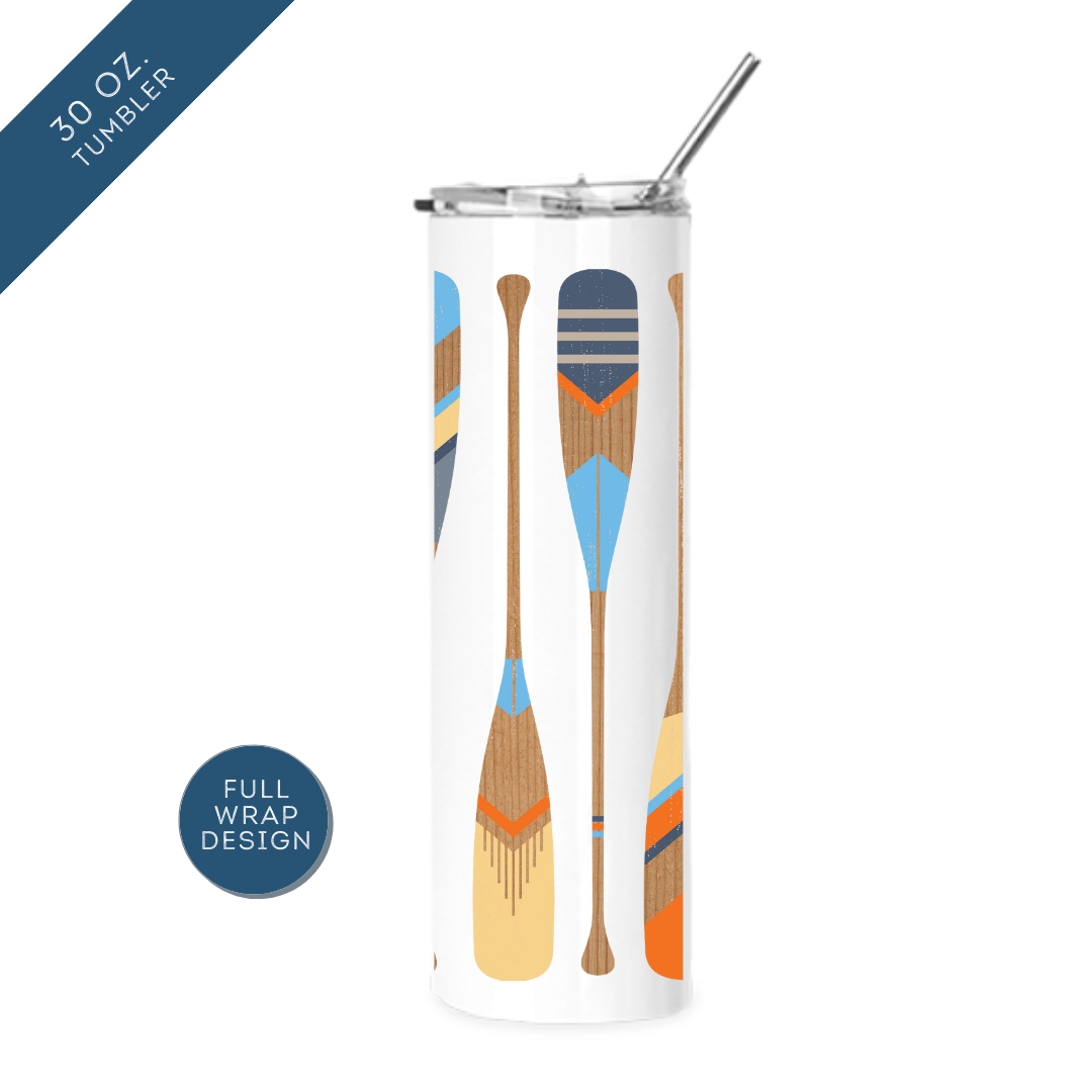 Painted Paddles Insulated Drinkware