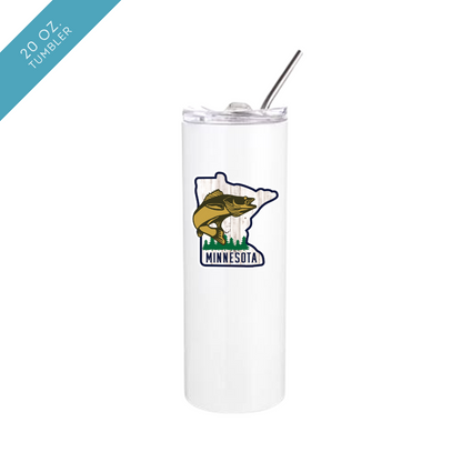 Minnesota Walleye Insulated Drinkware