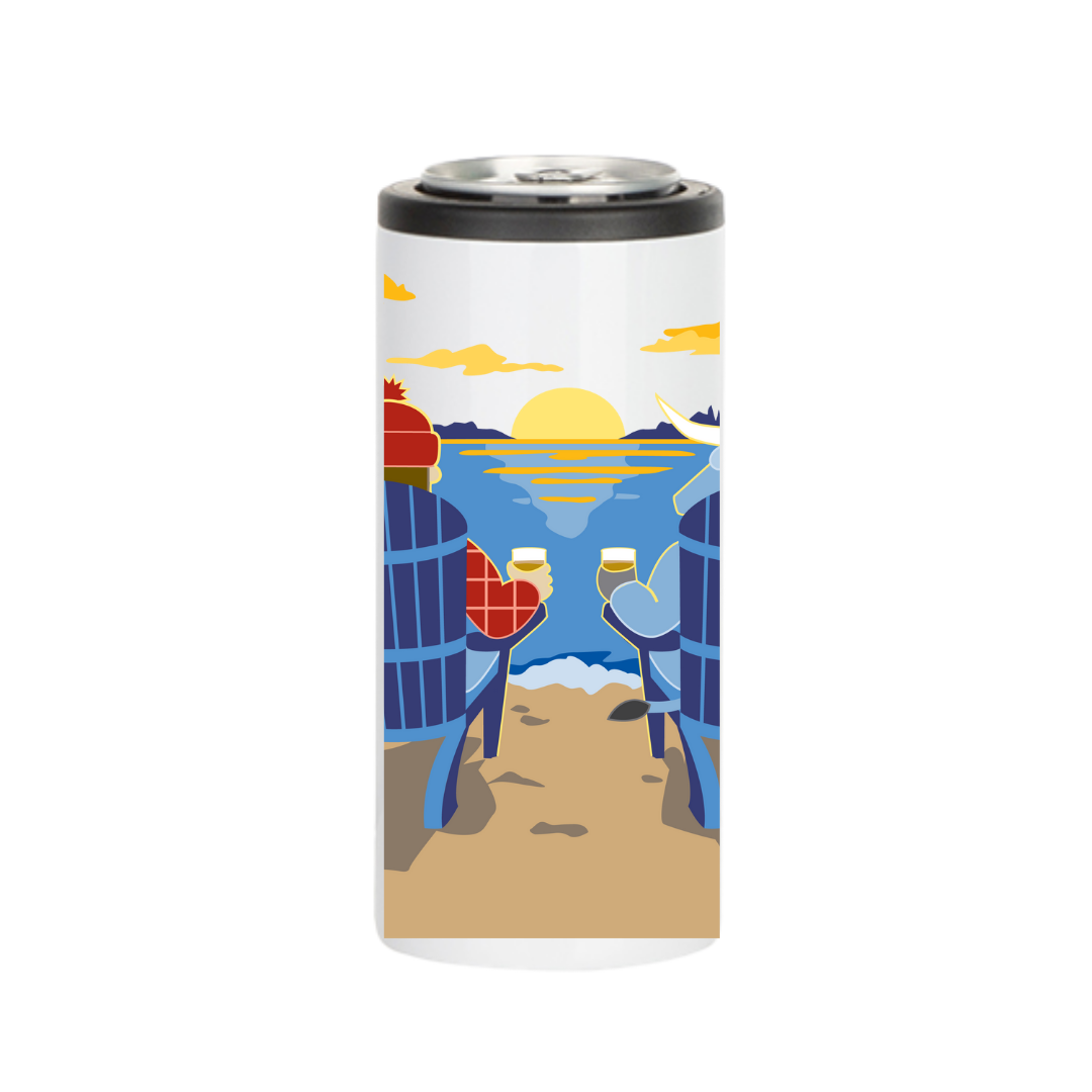 Sunset Paul Bunyan + Babe Insulated Drinkware