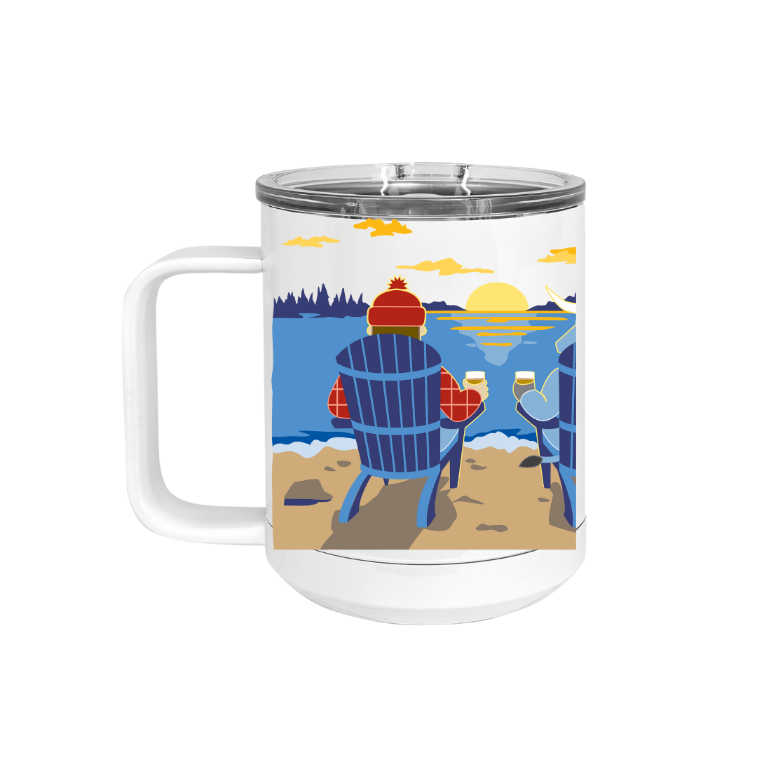 Sunset Paul Bunyan + Babe Insulated Drinkware